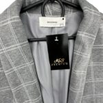 Reserved Marynarka Damska Szara W Kratę L 40 EU - zdjęcie 2