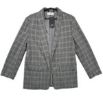 Reserved Marynarka Damska Szara W Kratę L 40 EU - zdjęcie 1