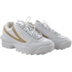 Fila Buty Damskie Sneakersy Białe Złote 42 EU - zdjęcie 1