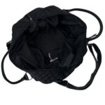 New Look Torba Podróżna Pikowana Czarna - zdjęcie 3