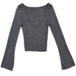 HM Divided Bluzka Damska Srebrna S 36 EU