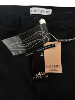 Gallery Spodnie Damskie Czarne 4XL 48 EU - zdjęcie 2