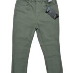Dunnes Stores Jeansy Damskie Khaki S 36 EU - zdjęcie 1