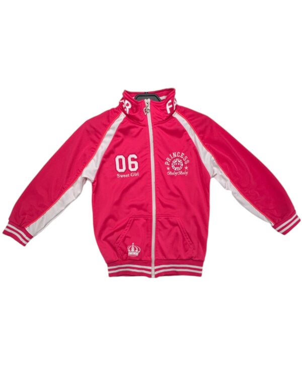 Fashion Bluza Kurtka Dziecięca Różowa 12 Lat 152 CM