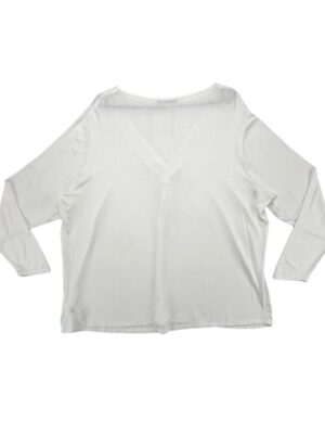 Dunnes Elegancka Bluzka Biała XXL 52 54 EU - zdjęcie 3