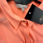 Peacocks Damska Koszula Neonowa Pomarańczowa XL 42 EU - zdjęcie 2