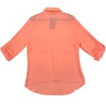 Peacocks Damska Koszula Neonowa Pomarańczowa XL 42 EU - zdjęcie 3