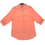 Peacocks Damska Koszula Neonowa Pomarańczowa XL 42 EU - zdjęcie 1