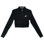 Nike Bluza Damska Czarna Logo XS 34 EU - zdjęcie 1