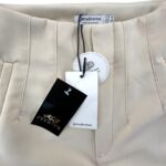 Stradivarius Spodnie Damskie Eleganckie Beżowe XXS 32 EU - zdjęcie 2