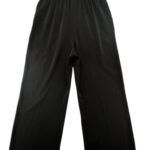 New Look Spodnie Damskie Szerokie Czarne M 38 EU - zdjęcie 3