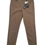 TU Spodnie Damskie Girlfriend Beżowe L 40 EU - zdjęcie 1