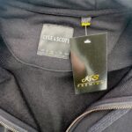Lyle Scott Czarna Bluza Rozpinana M 38 EU - zdjęcie 3