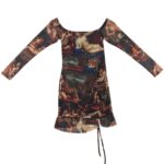 Femme Luxe Sukienka Renesans Dopasowana S 36 EU - zdjęcie 1