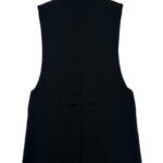 River Island Kamizelka Damska Elegancka Czarna S 36 EU - zdjęcie 3