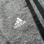 Adidas Spodnie Dresowe Męskie Szare Logo S 36 EU - zdjęcie 2