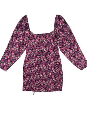 PrettyLittleThing Sukienka W Kwiaty Różowe M 38 EU - zdjęcie 3