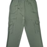 FF Spodnie Damskie Zielone Cargo M 38 EU - zdjęcie 3