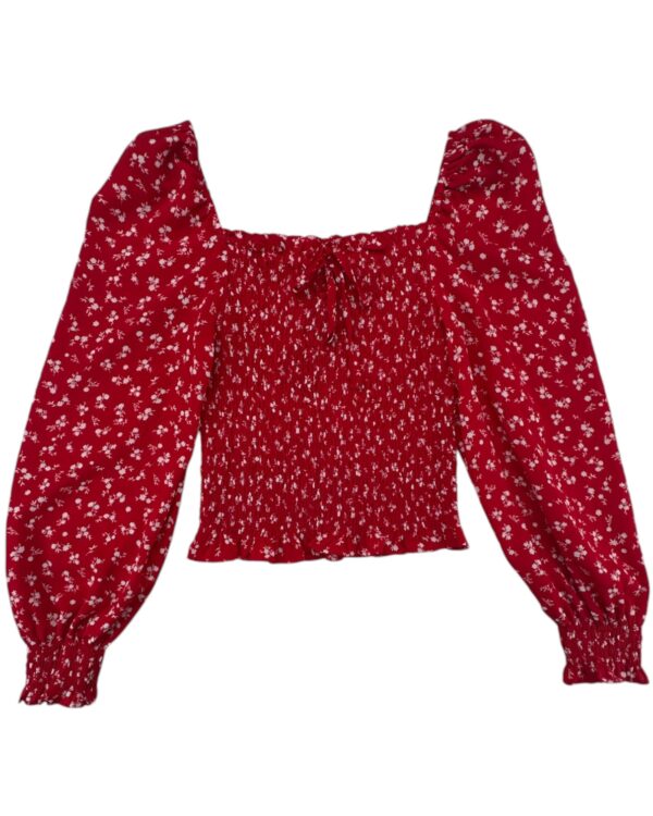 FB Sister Bluzka Damska Czerwona w Kwiaty S 36 EU