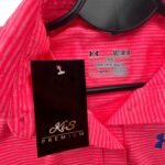 Under Armour Koszulka Polo Męska Różowa M 38 EU - zdjęcie 3