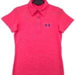Under Armour Koszulka Polo Męska Różowa M 38 EU - zdjęcie 1