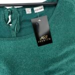 Bodyflirt Sukienka Damska Zielona Połyskująca 44 46 EU - zdjęcie 2