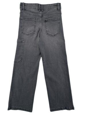 Denim Co. Spodnie Chłopięce Cargo Szare 128 CM 7 8 LAT - zdjęcie 3