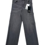 Denim Co. Spodnie Chłopięce Cargo Szare 128 CM 7 8 LAT