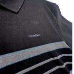 Koszulka Polo Calvin Klein Męska Czarna XL 42 EU - zdjęcie 2