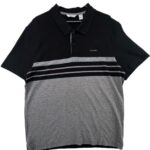 Koszulka Polo Calvin Klein Męska Czarna XL 42 EU - zdjęcie 1