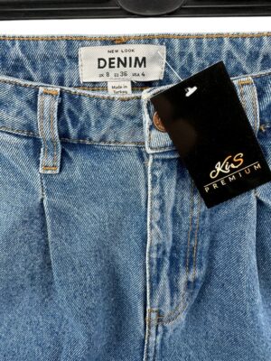 New Look Jeansowe Spodnie Damskie Mom Fit S 36 EU - zdjęcie 2