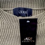 Cider Sweter Damski Prążkowany Khaki S 36 EU - zdjęcie 2