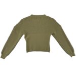 Cider Sweter Damski Prążkowany Khaki S 36 EU - zdjęcie 3