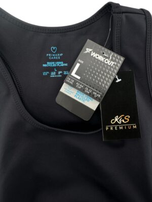 Workout Primark Top Sportowy Damski Czarny L 40 EU - zdjęcie 2