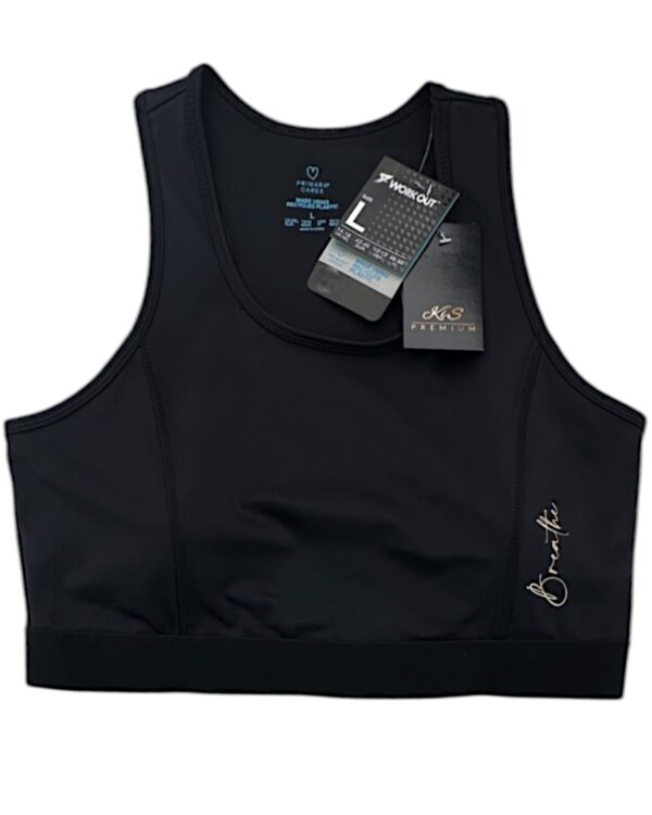 Workout Primark Top Sportowy Damski Czarny L 40 EU
