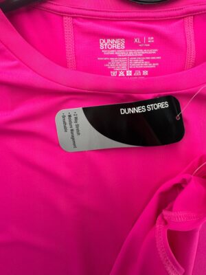 Dunnes Stores Koszulka T-shirt Damski Sportowy Różowy XL 42 48 50 EU - zdjęcie 2