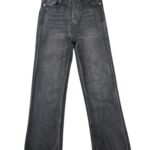 Nuna Lie Jeansy Damskie Dzwony Czarne XS 34 EU - zdjęcie 1