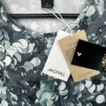 Monki Bluzka z Długim Rękawem Wzór L 40 EU - zdjęcie 2