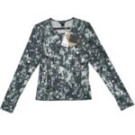 Monki Bluzka z Długim Rękawem Wzór L 40 EU - zdjęcie 1