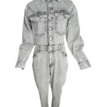 George Kombinezon Jeansowy Szary XL 42 EU