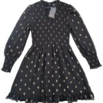 Pour Moi Sukienka Czarna Złote Wzory M 38 EU - zdjęcie 1