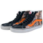 Vans Sk8-Hi Buty Wysokie Unisex Damskie Męskie Czarno Pomarańczowe R. 39 EU - zdjęcie 2