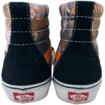 Vans Sk8-Hi Buty Wysokie Unisex Damskie Męskie Czarno Pomarańczowe R. 39 EU - zdjęcie 3