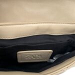 Zara Torebka Damska Beżowa Złoty Łańcuch - zdjęcie 2