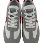 Buty Damskie Sportowe Biało Szare Z Czerownym "M" R. 36 EU - zdjęcie 2