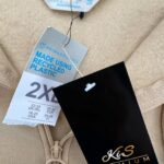 Primark Beżowa Bluza z Kapturem Zapinana na Zamek XXL 50 52 EU - zdjęcie 2