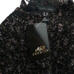 New Look Sukienka Maxi Czarna W Kwiaty M 38 EU - zdjęcie 3