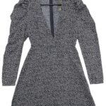 PrettyLittleThing Sukienka Damska Granatowa W Kwiatki M 38 EU - zdjęcie 1