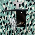 HM Sukienka Mini Zielona Z Wzorem XS 34 EU - zdjęcie 2