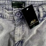 Asos Jeansy Męskie Fioletowe Vintage Sprane Cargo M W32 L30 - zdjęcie 2